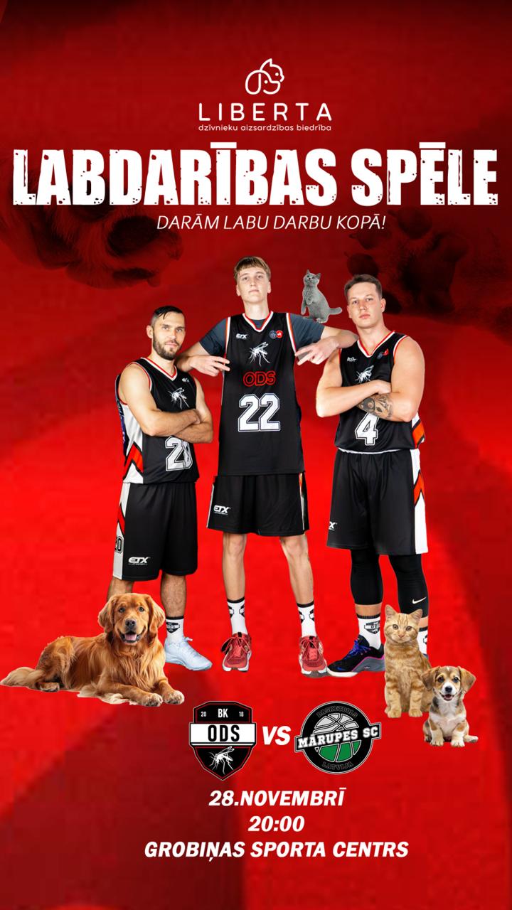 BASKETBOLS "Labdarības spēle"