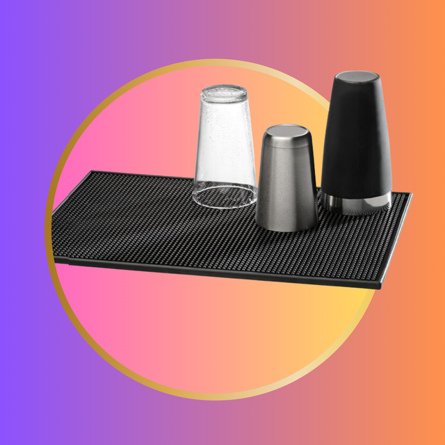 Bāra paliktnis 45x31cm, h-1cm, melns