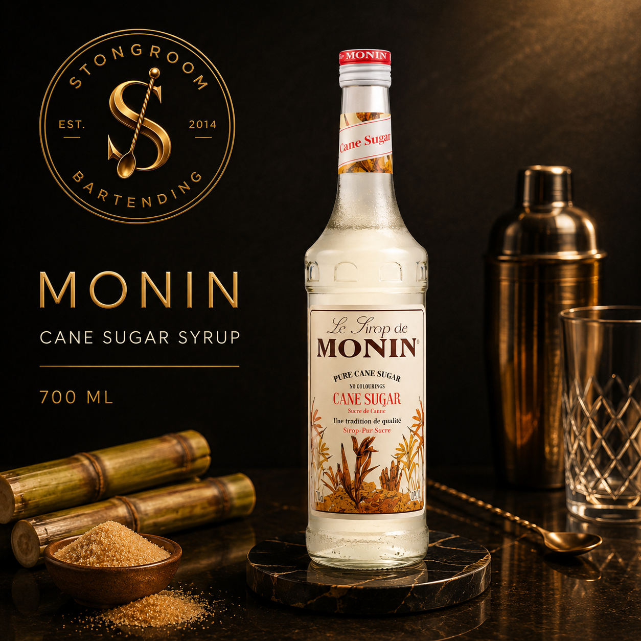 Monin Cukuru sīrupi 700ml
