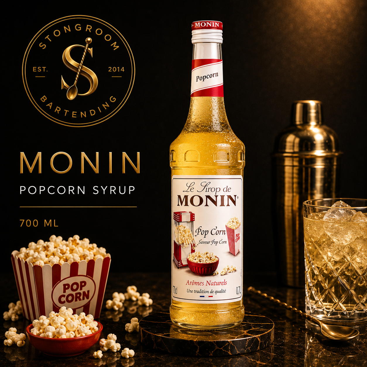Monin Popcorn sīrups 700ml