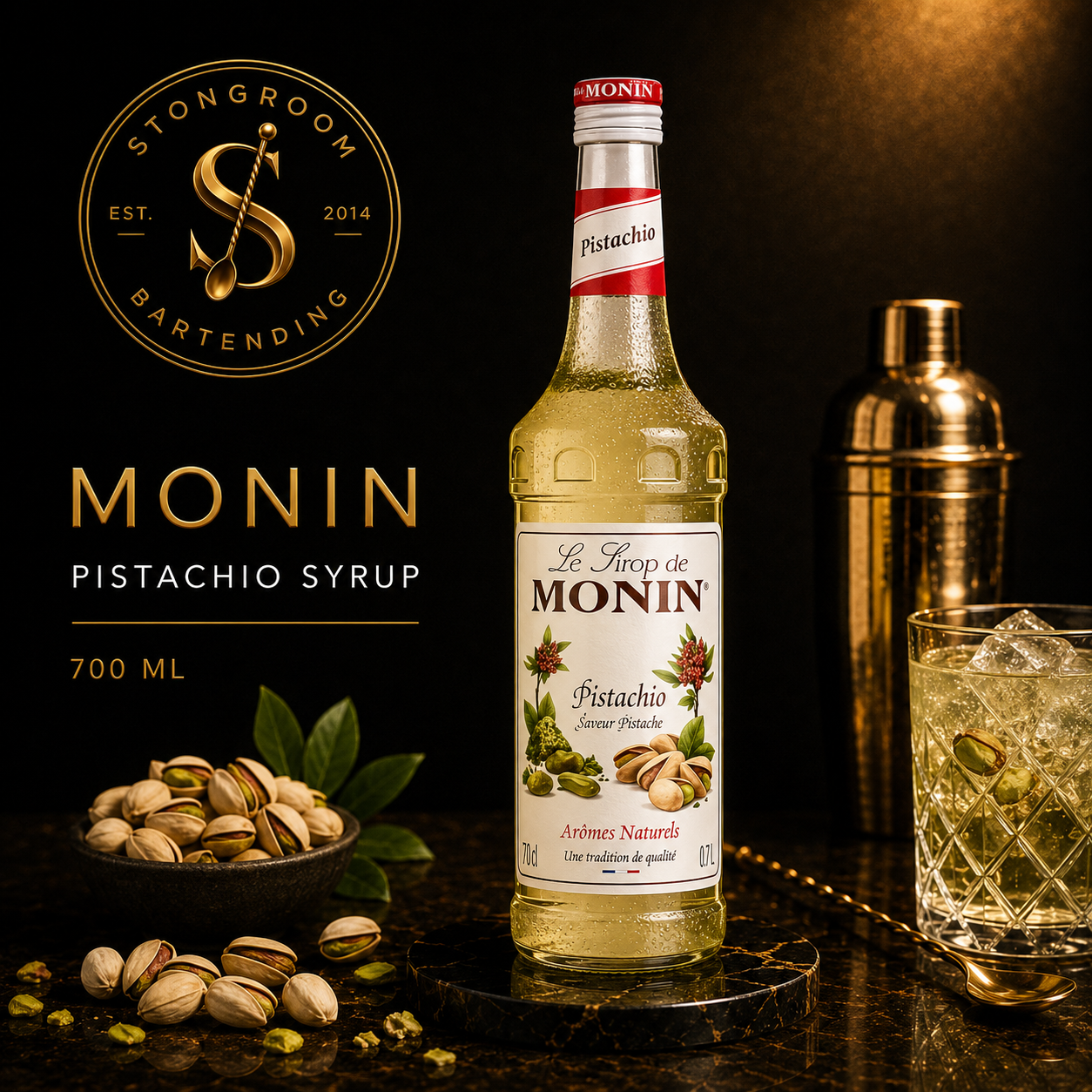 Monin Pistachio sīrups 700ml