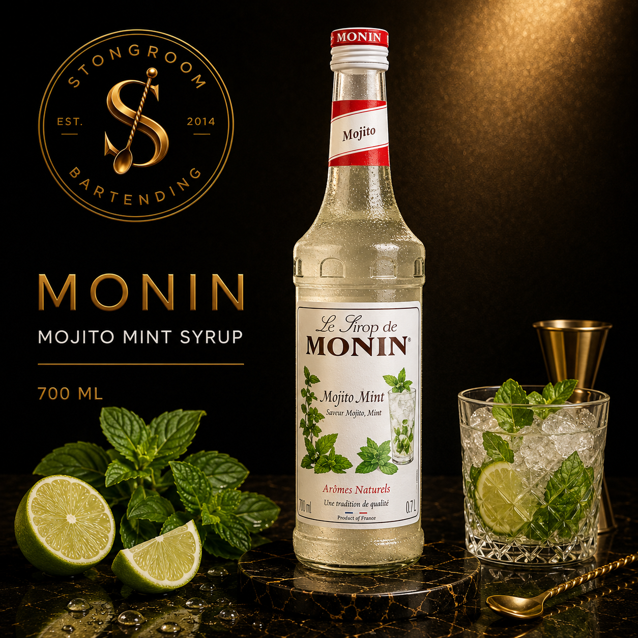 Monin Mojito Mint sīrups 700ml