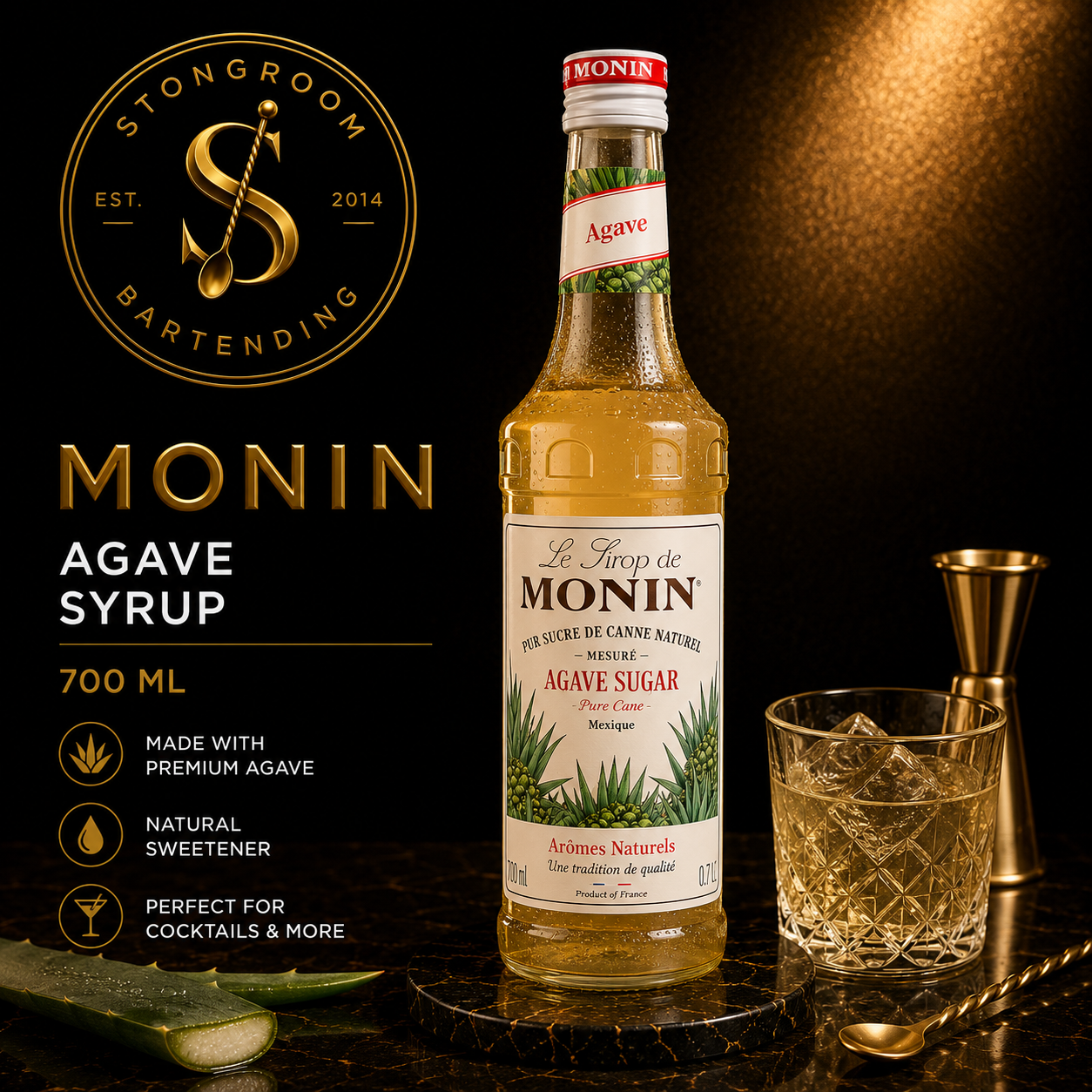 Monin Agaves sīrups 700ml