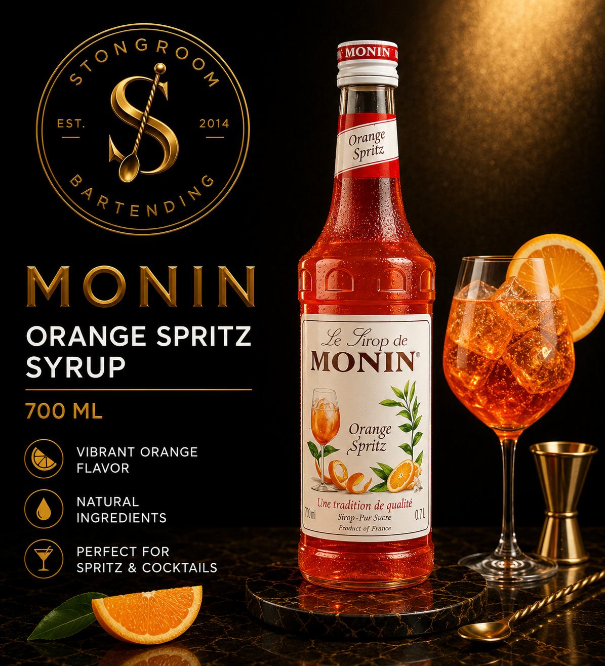 Apelsīnu Spritz sīrups 700ml