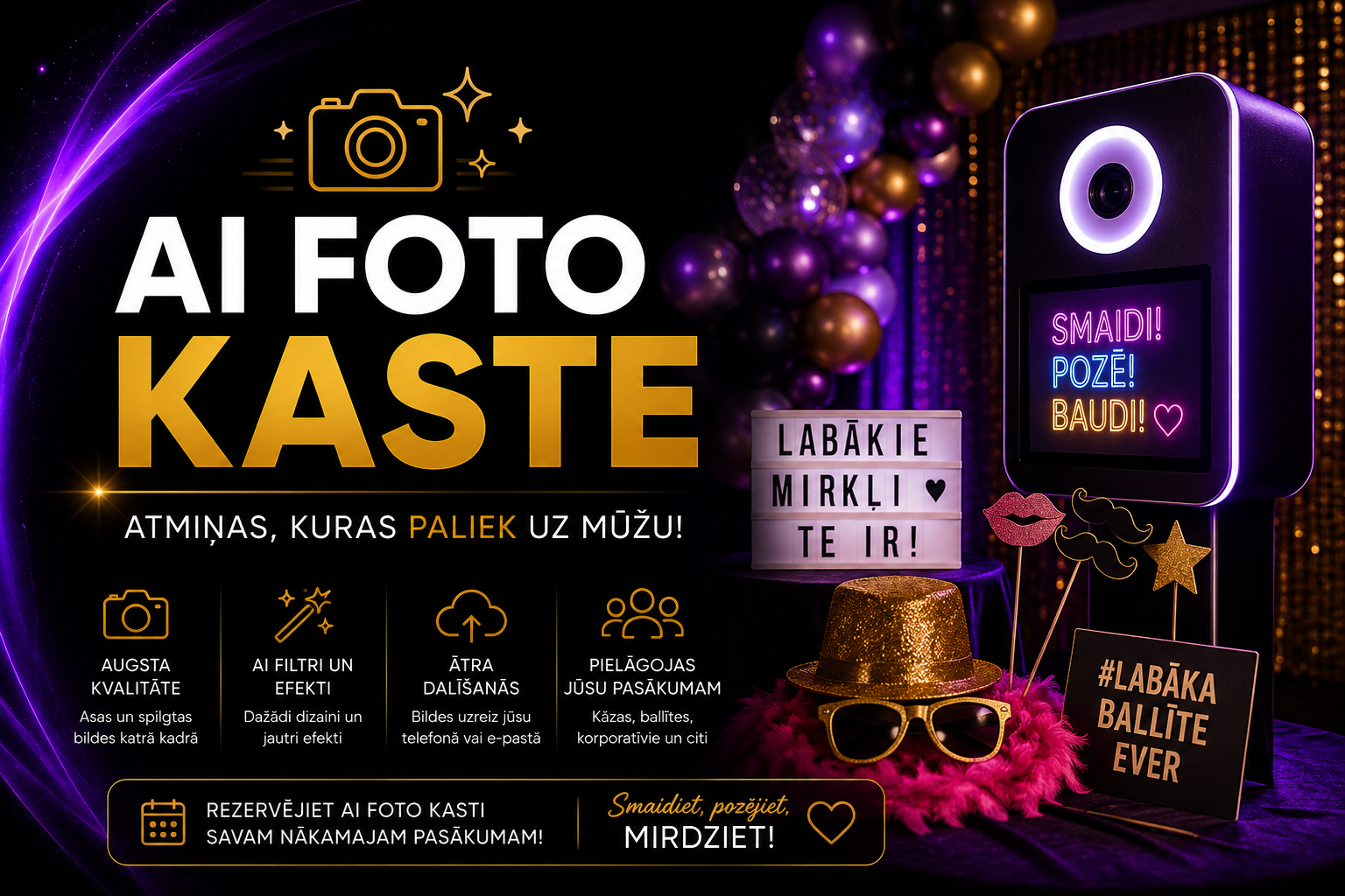AI Foto kaste