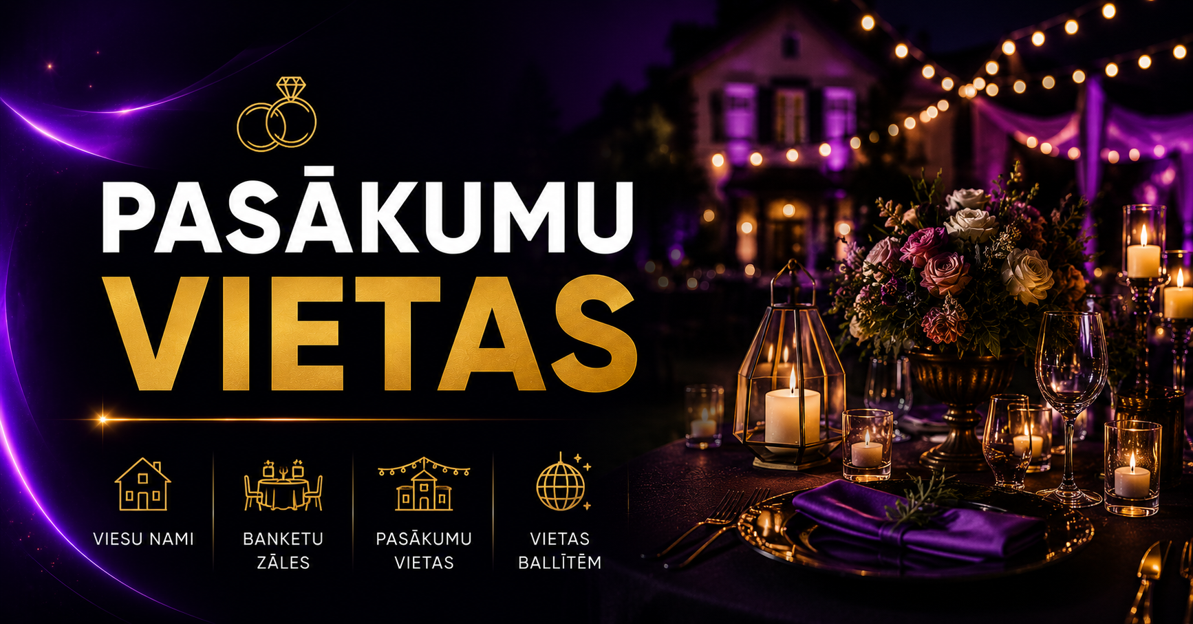 Pasākumu vietas